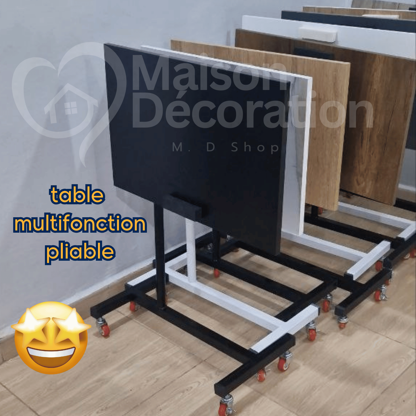 Table multifonction طاولة جانبية باستعمالات متعددة
