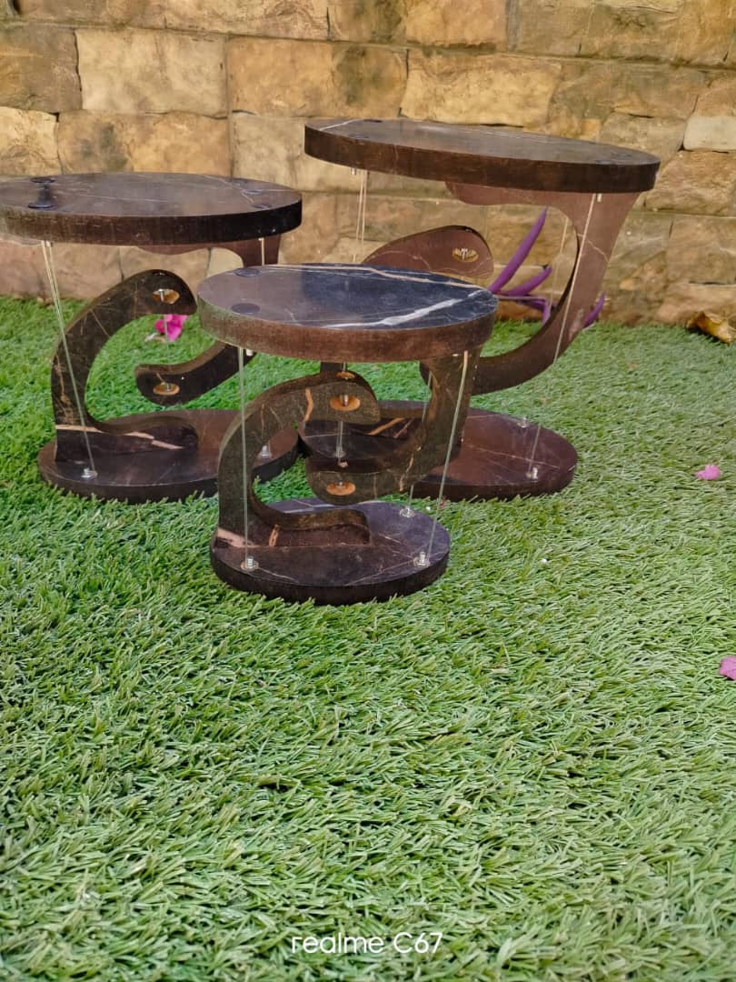 مجموعة 3 قطع الطاولة العائمة Table flotante 3 piéces