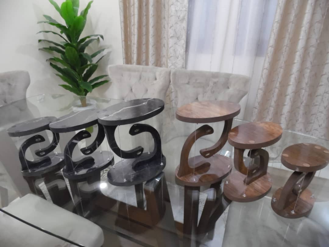 مجموعة 3 قطع الطاولة العائمة Table flotante 3 piéces